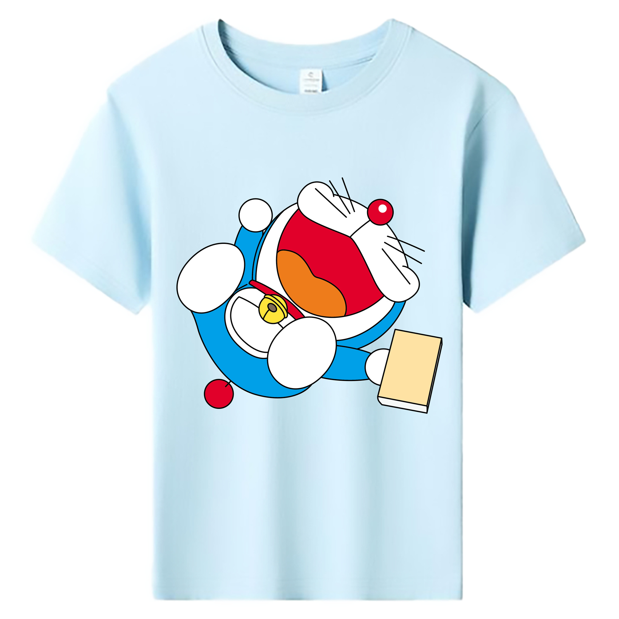 （画像用） ドラえもん Doraemon 綿100％キッズTシャツ（フロントプリント）